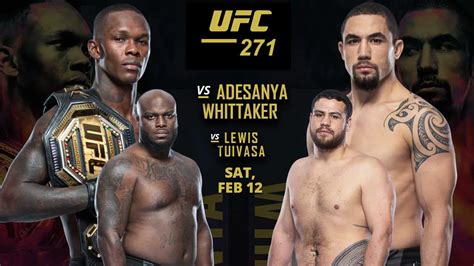 ufc 271 full fight card results